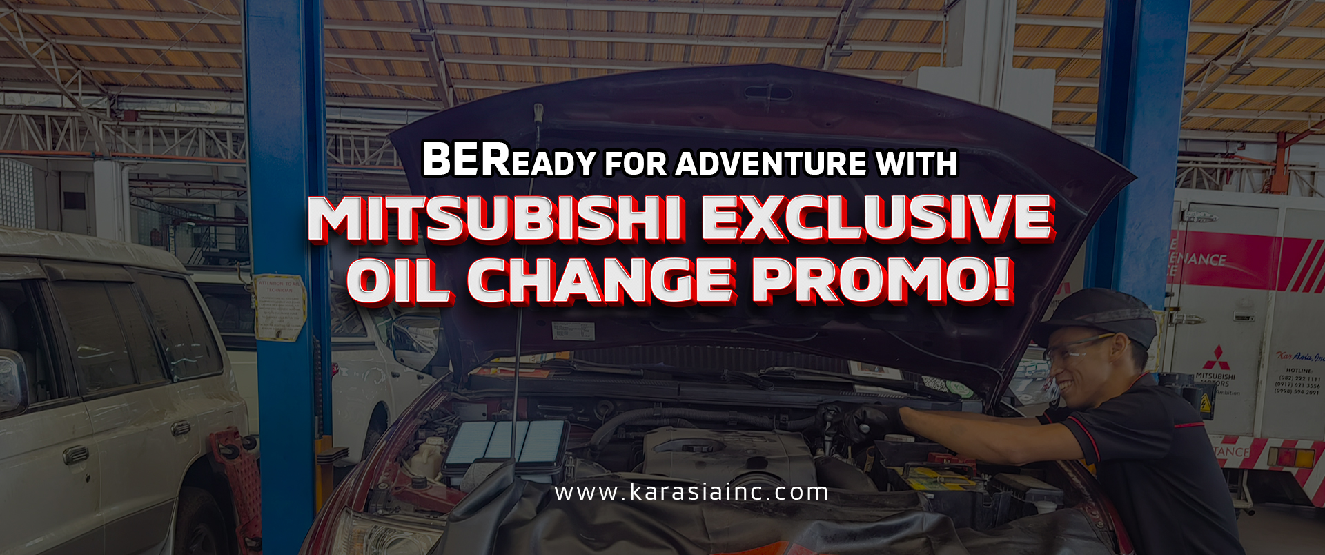 BEReady to change oil promo