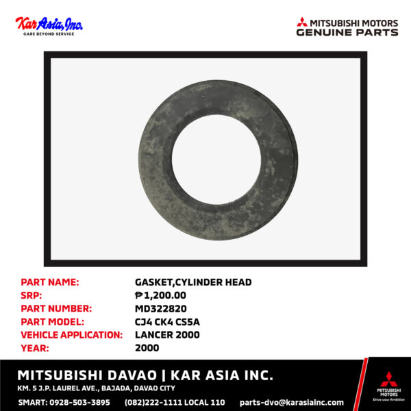 GASKET,CYLINDER HEAD