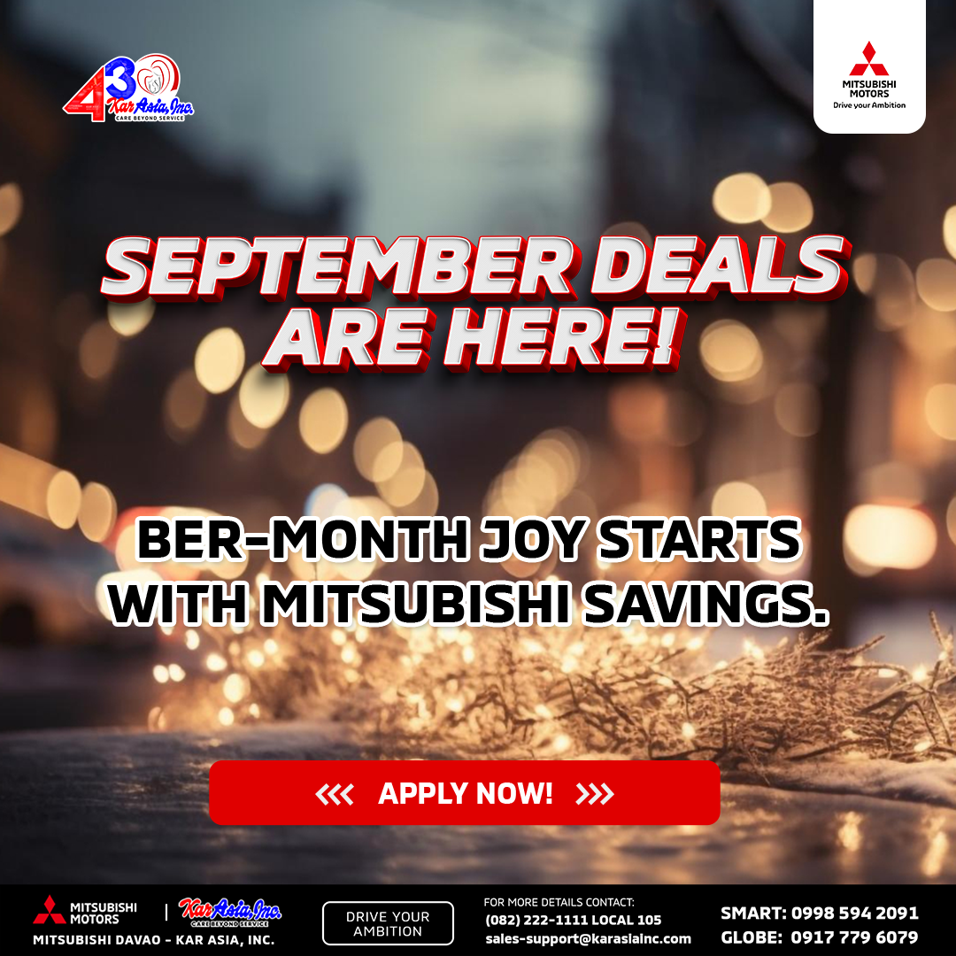 KAR ASIA SEPTEMBER DEALS